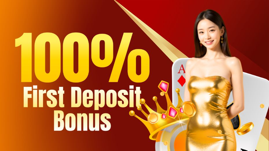 100% First Deposit Bonus